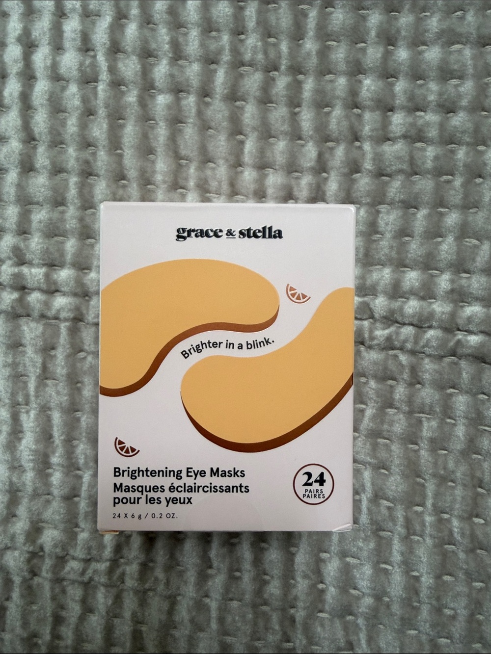 NIB grace & stella brightening eye patches